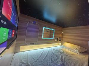 WE Airport Room Sleeping Pods Literas Diseño moderno Japonés de lujo Cápsula eléctrica Cama de hotel Sleep Box Sleep Pod - Product Image 4