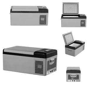 Réfrigérateur de voiture portable électrique et à batterie avec compresseur DC, état neuf, glacière de camping extérieure - Product Image 6