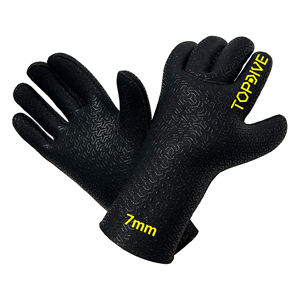 Gants de <span class=keywords><strong>plongée</strong></span> antidérapants à cinq doigts en néoprène avec doublure polaire, 3 mm, 5 mm, 7 mm, fabrication OEM - Product Image 1