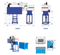 Machine de marquage laser UV portative 3W 5W 10W Type portable pour logo en métal en verre plastique et gravure de code de date