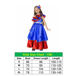 Vestido étnico brasileño nacional para niñas, Cosplay, vestido de fantasía para niños, <span class=keywords><strong>disfraz</strong></span> de escenario de Carnaval, trajes de Halloween - Product Image 4