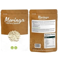 Extrait de poudre de graines de Moringa - Variété PKM1 - Vitamines et polyphénols - Qualité alimentaire - Emballage sous vide pour une longévité, un anti-âge et un bien-être