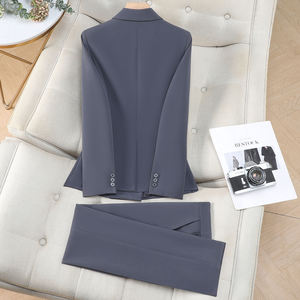 Chaqueta de <span class=keywords><strong>Traje</strong></span> Profesional de Alta Calidad <span class=keywords><strong>para</strong></span> <span class=keywords><strong>Mujer</strong></span>, Color <span class=keywords><strong>Azul</strong></span> <span class=keywords><strong>Marino</strong></span>, Primavera-Otoño 2026 - Product Image 6