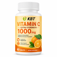 Comprimés de Vitamine C 1000mg à Faible MOQ, Marque Privée OEM, pour le Blanchiment de la Peau