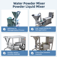 Mélangeur-pompe homogénéisateur à cisaillement élevé en ligne horizontale SUS316L pour produits chimiques, cosmétiques, détergents en poudre, moteur ABB