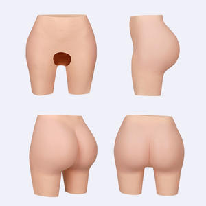 セクシーなシリコンパンティー、厚みのあるヒップパッド入り、しっかりとしたコントロール力のあるパッド入りお尻パンツ、偽シリコンお尻付き - Product Image 6