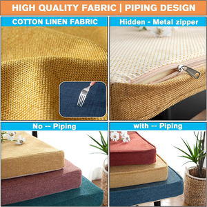 SUREWALHOME Indoor Furniture Cushion Anti Slip Garden Cushion Foam Patio Chair Cushions Customized <strong>Bench</strong> <strong>Pad</strong> - Product Image 2