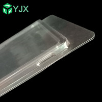 Boîte en plastique PVC transparente en gros, de qualité alimentaire, jetable et empilable, pour l'emballage alimentaire et de produits de boulangerie