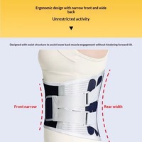 Ceinture de soutien lombaire médicale professionnelle pour soulager les douleurs du bas du dos, hernie discale, sangles réglables pour la protection