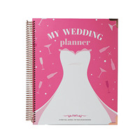 Carnet à spirale floral, Journal d'engagement, Livre d'or de mariage, Organiseur de planification de mariage, Cadeau