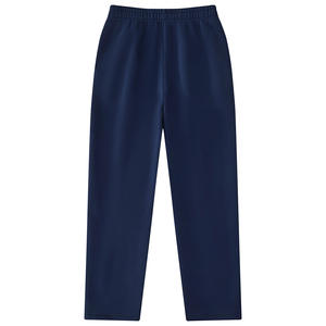 <span class=keywords><strong>Pantalon</strong></span> <span class=keywords><strong>de</strong></span> jogging décontracté minimaliste <span class=keywords><strong>doublé</strong></span> polaire, coupe droite, pour le sport, le yoga, style ample et décontracté, essentiels pour hommes et femmes - Product Image 3