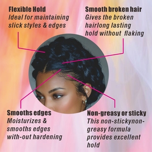 Produits coiffants en <span class=keywords><strong>gel</strong></span> pour hommes et femmes, anti-frisottis, bâton de cire pour le contrôle des bords, vente en gros, faible MOQ, marque privée OEM - Product Image 6