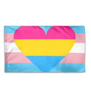 Bandera del orgullo <span class=keywords><strong>Pansexual</strong></span> No <span class=keywords><strong>Binario</strong></span> Genderqueer, 90x150CM - Product Image 2