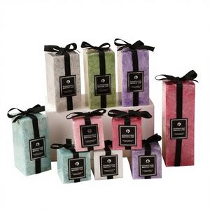 Bougie pilier en paraffine artisanale sans fumée, grande taille, écologique, vente en gros, coffret cadeau pour Pâques et Noël - Product Image 1