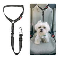 TIZE Logo personnalisé ajusteur portable ceinture de sécurité pour voiture ceinture de sécurité pour chien ceinture de sécurité pour chien