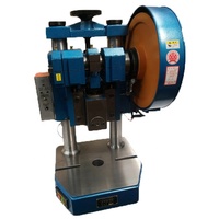 Machine à poinçonner électrique pour petite table, de poinçonnage à boutons, avec deux mains