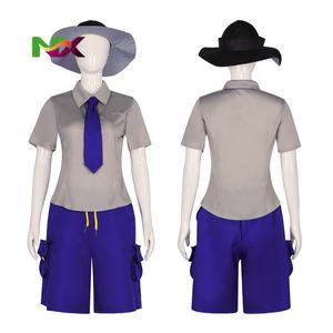 Costume de cosplay uniforme scolaire Pokémon Écarlate et Violet, tenue mignonne unisexe pour adulte, idéal pour Halloween, fêtes et spectacles d'anime - Product Image 6