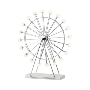 HMS 22\&quot; White <strong>LED</strong> <strong>Desk</strong> <strong>Lamp</strong> <strong>Multi</strong> Light Bedside Table <strong>Lamp</strong> Flexible Features for Bedrooms Studies Featuring White Globe Shade - Product Image 2