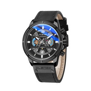 OLENSE 2022 นาฬิกาควอทซ์หรูหราใหม่ผู้ชายสไตล์ธุรกิจนาฬิกาข้อมือหนังแท้กันน้ำมัลติฟังก์ชั่นนาฬิกาแฟชั่นบุรุษ - Product Image 5