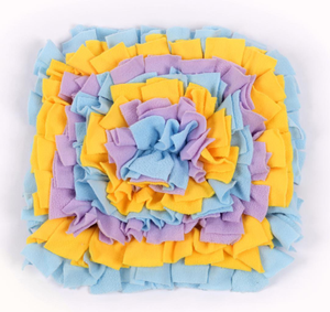 Tapis de reniflement interactif pour chiens, idéal pour l'entraînement et l'alimentation lente, petit tapis carré pour animaux de compagnie - Product Image 4