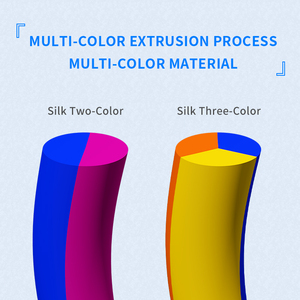 Filamento PLA Seta Multicolore per Stampa 3D Bobina da 1kg 1,75mm per Stampante Dual Silk Bicolore 2 Colori in 1 - Product Image 2