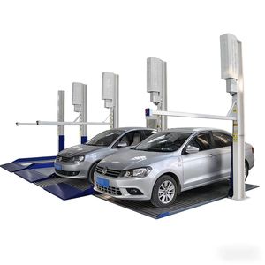 Elevador de Estacionamiento Automático de Acero Motorizado de 2 Niveles, Vertical, Hidráulico, Marca <span class=keywords><strong>TABITHA</strong></span> Sharing Post, con Capacidad de 2300 kg para Estacionamiento de Autos - Product Image 2