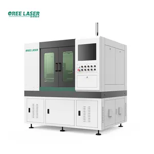 Persediaan pabrik murah mesin pemotong besi serat kecil untuk memotong lembaran baja Laser 100m/menit