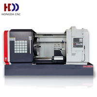 Les tours CNC horizontaux haute précision et haute performance CK61125 prennent en charge une longueur d'usinage personnalisée de 1500 à 6000 mm.