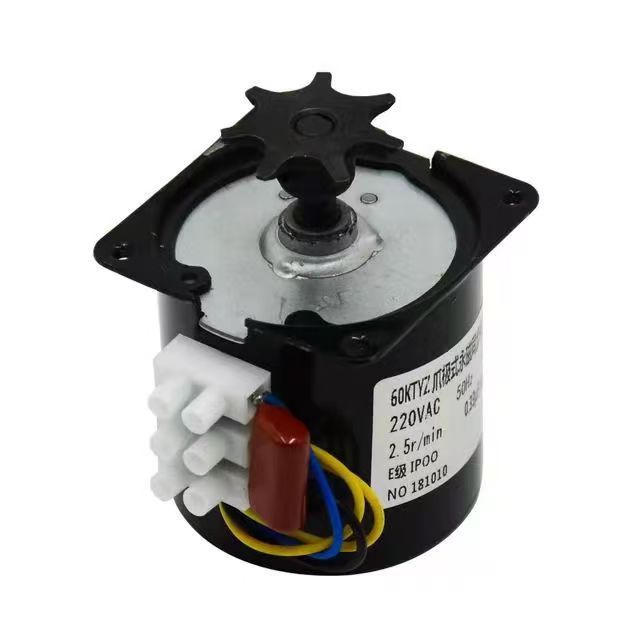 220V AC 60KTYZ Automatic Incubator Motor Permanent Magnet Synchronous Gear for Chicken Duck Ostrich Egg Incubators for Farm Home