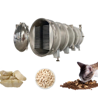 Huchuan industriële vriesdroogmachine voor voedselverwerking, grote capaciteit, SUS304 roestvrij staal, PLC-gestuurd, gasverwarming
