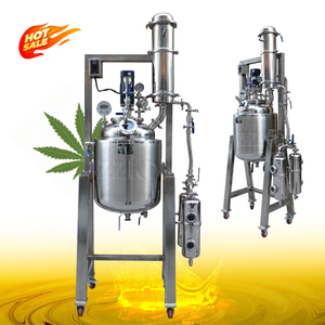 Réacteur de décarboxylation entièrement revêtu avec bouilloire de réaction en acier inoxydable gaine CE automatique - Product Image 1