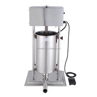 Nouvelle machine à saucisses électrique commerciale entièrement automatique en acier inoxydable 304 grande capacité 100 kg/h monophasée 220V