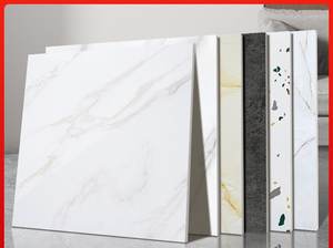 Pegatina de suelo impermeable para decoración del hogar, nuevo papel tapiz cuadrado de Pvc para cocina, contra salpicaduras, azulejo de suelo de baño - Product Image 5