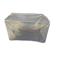 Groothandel op maat gemaakte transparante voedselveilige PE/LDPE plastic zakken met vierkante bodem en gusset voor brood, fruit en voedselverpakkingen
