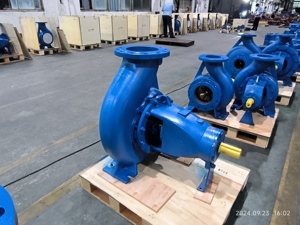 EAZ مرحلة واحدة قريبة من مضخة مياه الطرد المركزي نهاية شفط DIN24255 الري الزراعي الصيدلانية معززة - Product Image 6