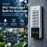 Clavier de contrôle d'accès WiFi RFID Secukey, application Tuya, contrôleur de porte intelligent, étanche IP67, cartes EM HID Mi-fare, PIN, 10000 utilisateurs