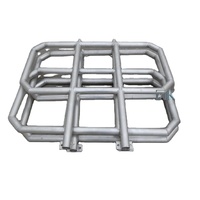 Scène de spectacle en aluminium avec garde-corps réglable en hauteur 4 pieds * 8 pieds antidérapante