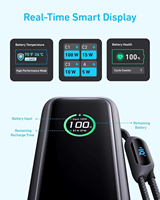 Anker A1695 165W Batterie externe à charge rapide haute capacité 25000mAh Chargeur portable Batterie de charge ultra-rapide intégrée
