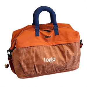 Bolsa de Viaje de Gran Capacidad para Mujer, Estilo Geométrico, Deportiva, para Fitness, Equipaje de Mano, Bolsa de Almacenamiento para Natación, para Hombre, para Viajes Cortos - Product Image 1