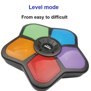 Jeu éducatif électronique <span class=keywords><strong>de</strong></span> mémoire en forme d'étoile, labyrinthe pour enfants, 5 touches, jeu <span class=keywords><strong>de</strong></span> mémoire assorti, machine à jouer avec lumière et <span class=keywords><strong>musique</strong></span> - Product Image 3