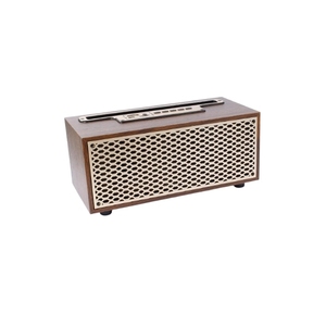 Altoparlante Bluetooth Effetto Legno Vintage, Sistema Audio Wireless Portatile - Product Image 1