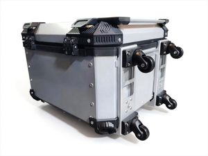 <span class=keywords><strong>Maleta</strong></span> de Aluminio de 55L para Motocicleta, Cajas Traseras con Respaldo para Otras Motocicletas, Caja <span class=keywords><strong>Trasera</strong></span> para Motocicleta con Cierre Antirrobo Seguro - Product Image 4