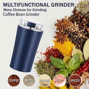 Wholesale High Quality Portable Home Office Electric Salt Pepper Mills Professional <b>Mini</b> Stainless Steel <b>USB</b> Powered - Product Image 2