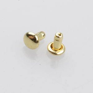 חומר מותאם אישית 6 מ "מ פליז סמרית עבור בגדי ג 'ינס תיקים ושקיות אטב ראש קוטר 8 מ" מ - Product Image 6