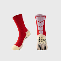 Vente en gros de chaussettes de football personnalisées Chaussettes de football d'élite Chaussettes de sport pour hommes avec logo personnalisé Jacquard à la mode