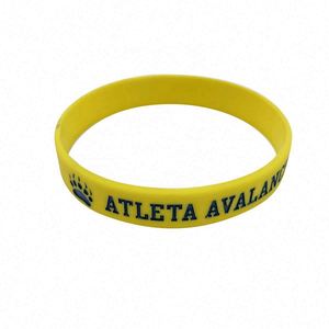 Pulseras de Silicona Personalizadas al por Mayor, Pulseras Promocionales de Goma - Product Image 3