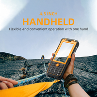 OEM S50 Android de mano resistente PDA 5000mAh batería impermeable IP65 de larga duración 3G/4G NFC escáner de gestión de código de barras lector RFID