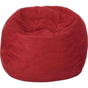 Chaise de pouf en mousse déchiquetée à haute densité DB de 5 pieds pour enfants adultes canapé confortable en pouf avec housse amovible en microsuède - Product Image 4