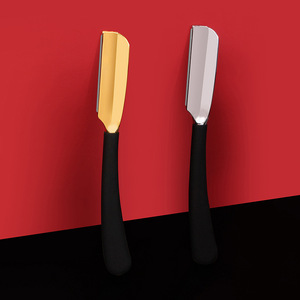 Professional <strong>Sharp</strong> Barber <strong>Blades</strong> Slimming Hair Tool Face Razor New <strong>Design</strong> Body Hair Cut Cutter Knife Wholesale Straight Razor - Product Image 4