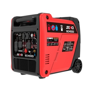 Senci 4000W Xăng di động máy phát điện siêu nhẹ kép nhiên liệu biến tần Máy phát điện im lặng cho nhà cắm trại - Product Image 4